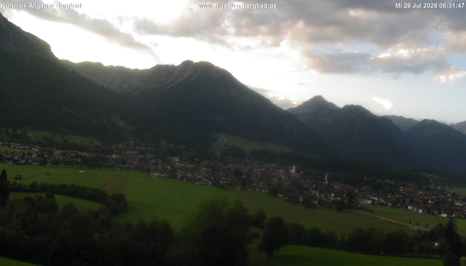 Archiv Foto Webcam Allgäuer Bergbad
