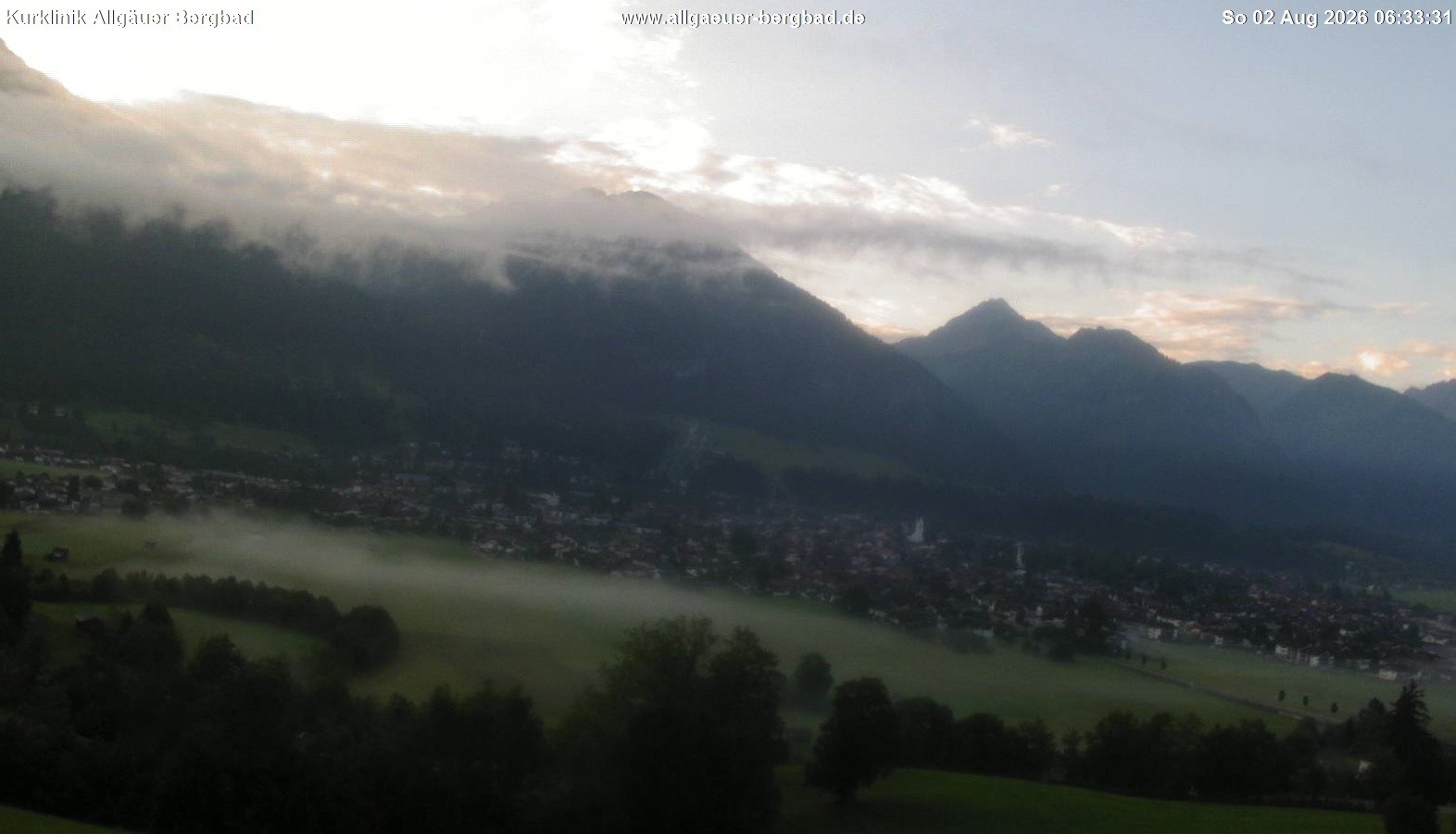 Archiv Foto Webcam Allgäuer Bergbad