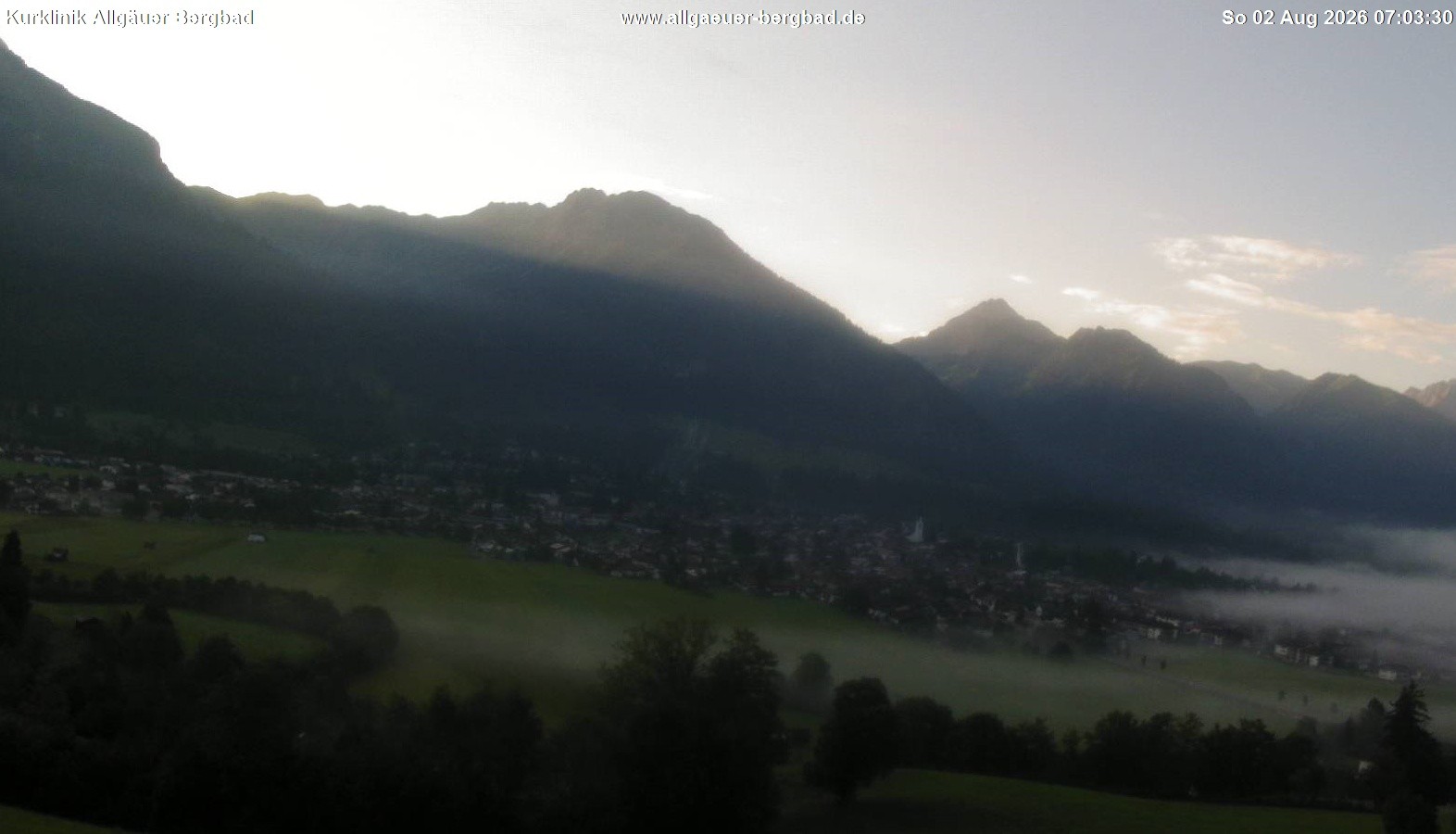 Archiv Foto Webcam Allgäuer Bergbad
