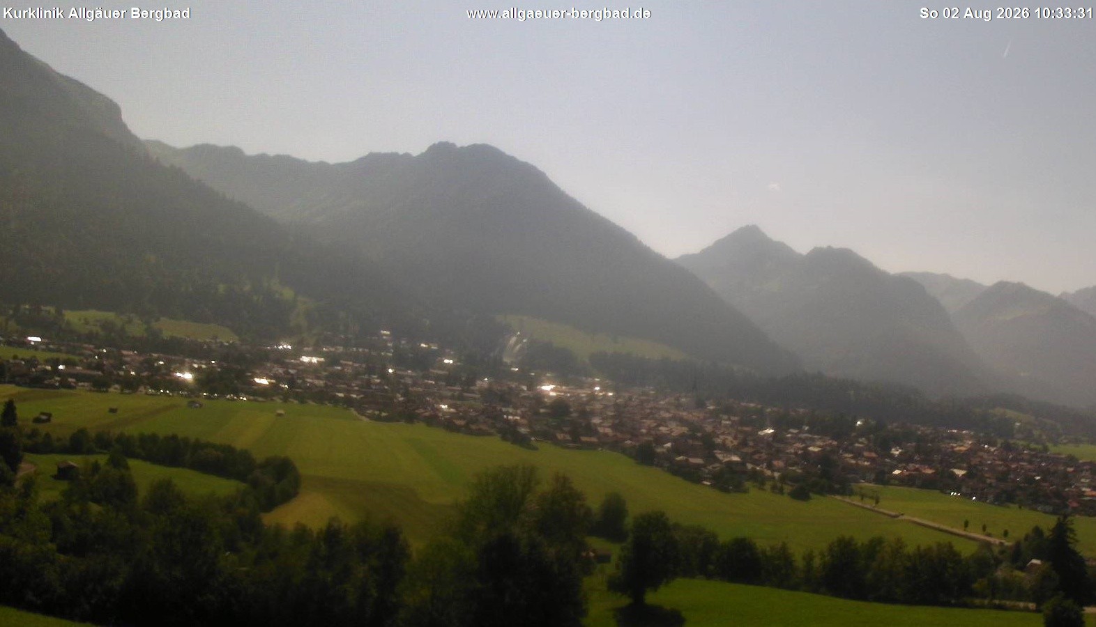 Archived image Webcam Oberstdorf Wellness Clinic