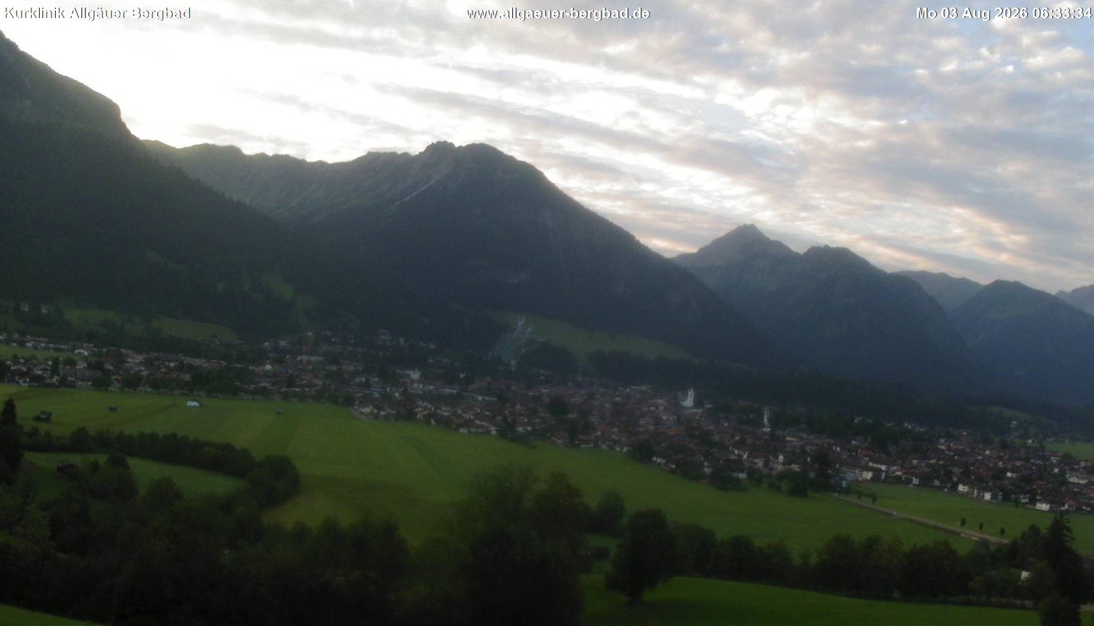 Archived image Webcam Oberstdorf Wellness Clinic