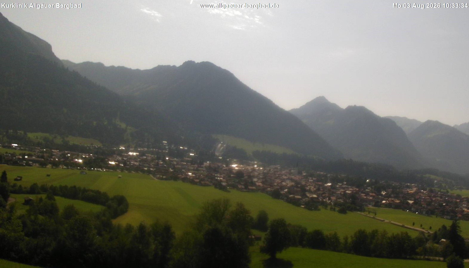 Archived image Webcam Oberstdorf Wellness Clinic