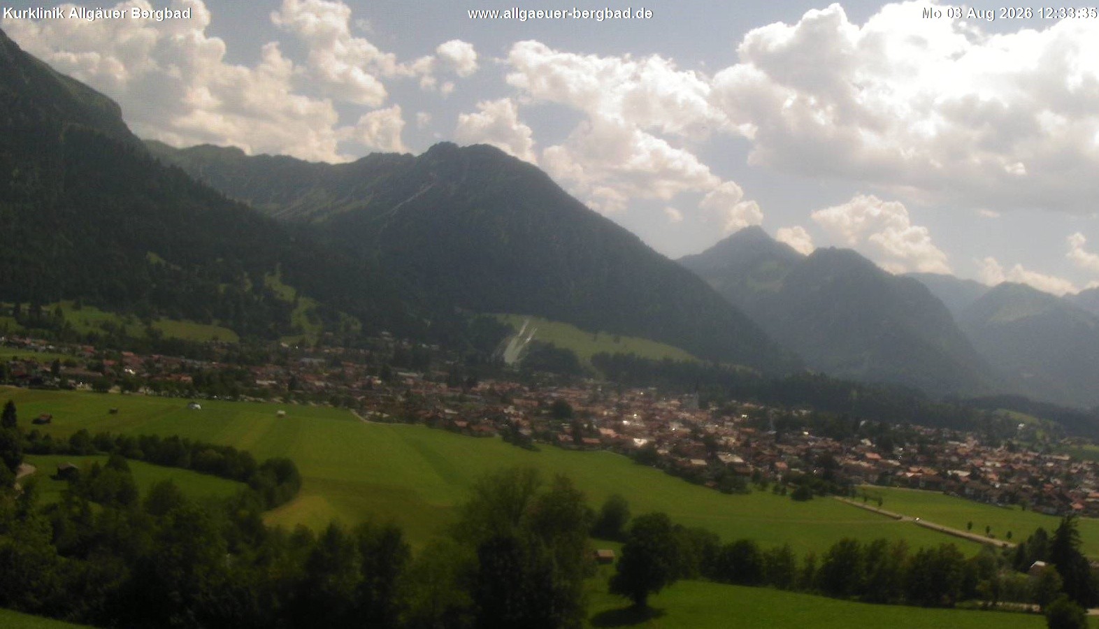 Archived image Webcam Oberstdorf Wellness Clinic