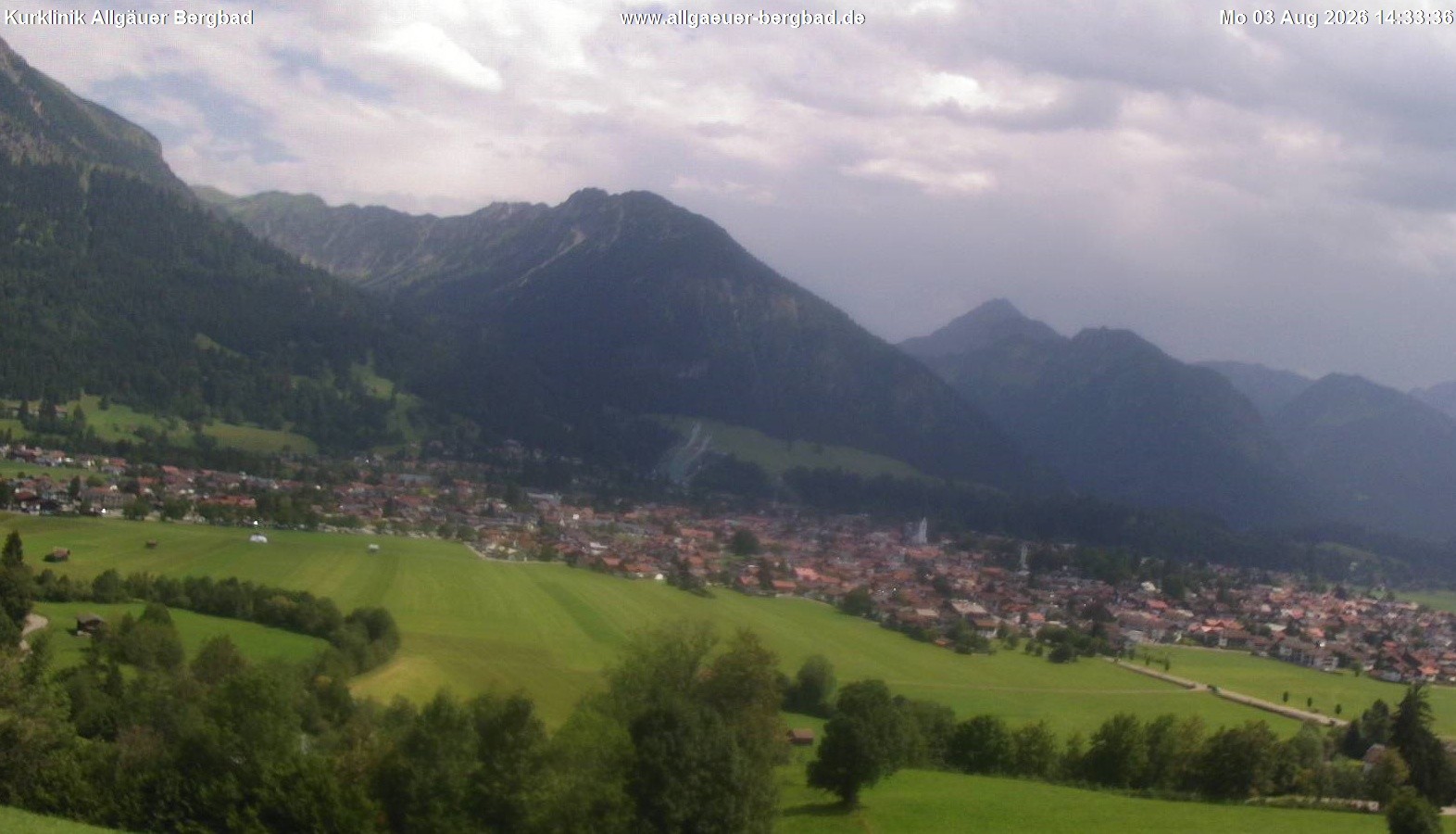 Archived image Webcam Oberstdorf Wellness Clinic