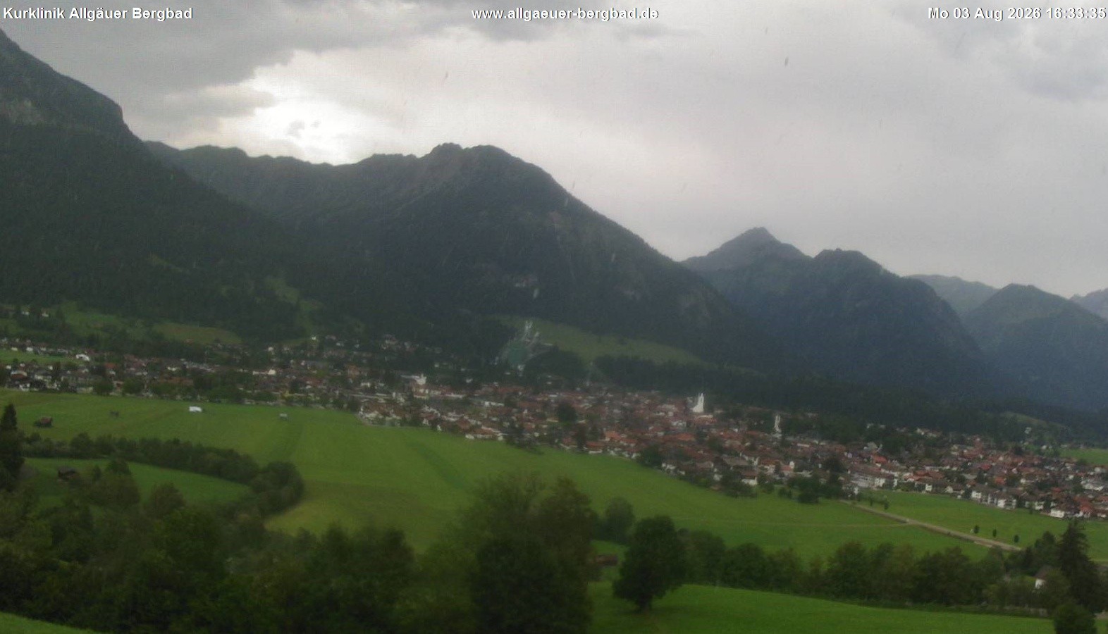 Archived image Webcam Oberstdorf Wellness Clinic