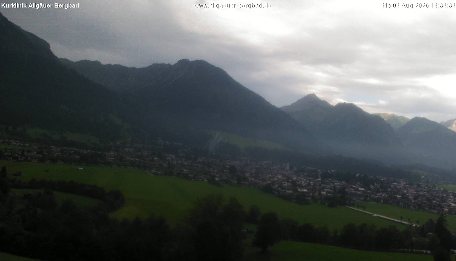 Archived image Webcam Oberstdorf Wellness Clinic