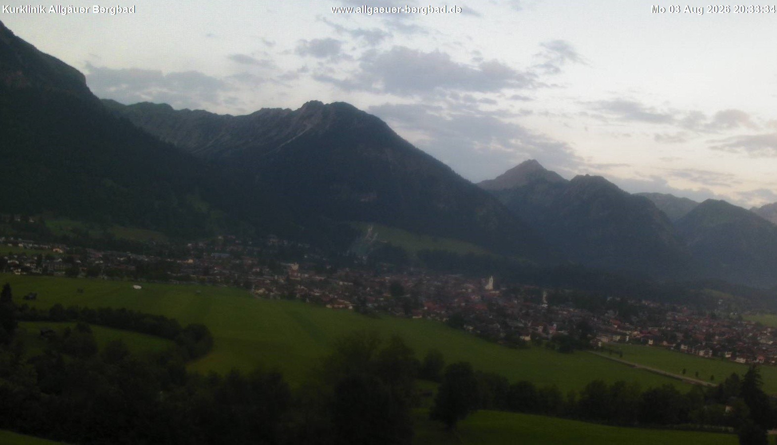 Archived image Webcam Oberstdorf Wellness Clinic