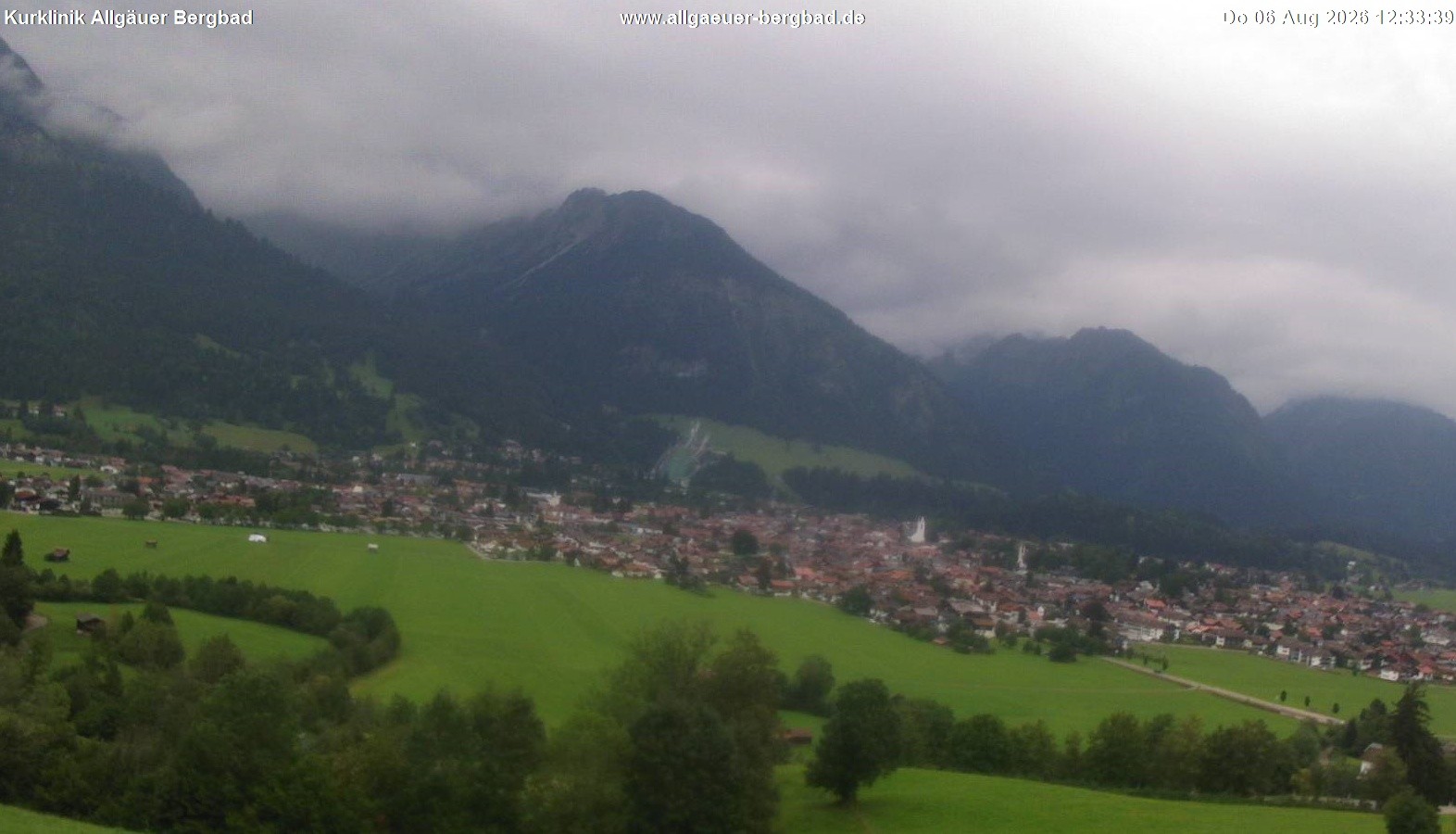 Archived image Webcam Oberstdorf Wellness Clinic