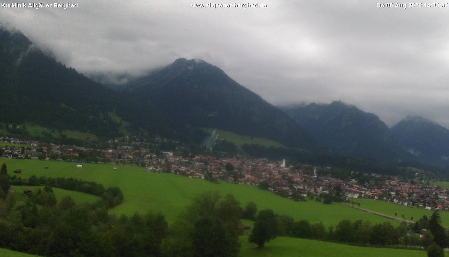 Archived image Webcam Oberstdorf Wellness Clinic