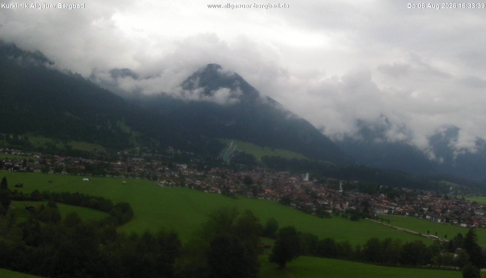 Archived image Webcam Oberstdorf Wellness Clinic