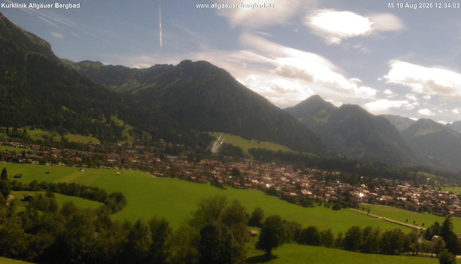 Archiv Foto Webcam Allgäuer Bergbad