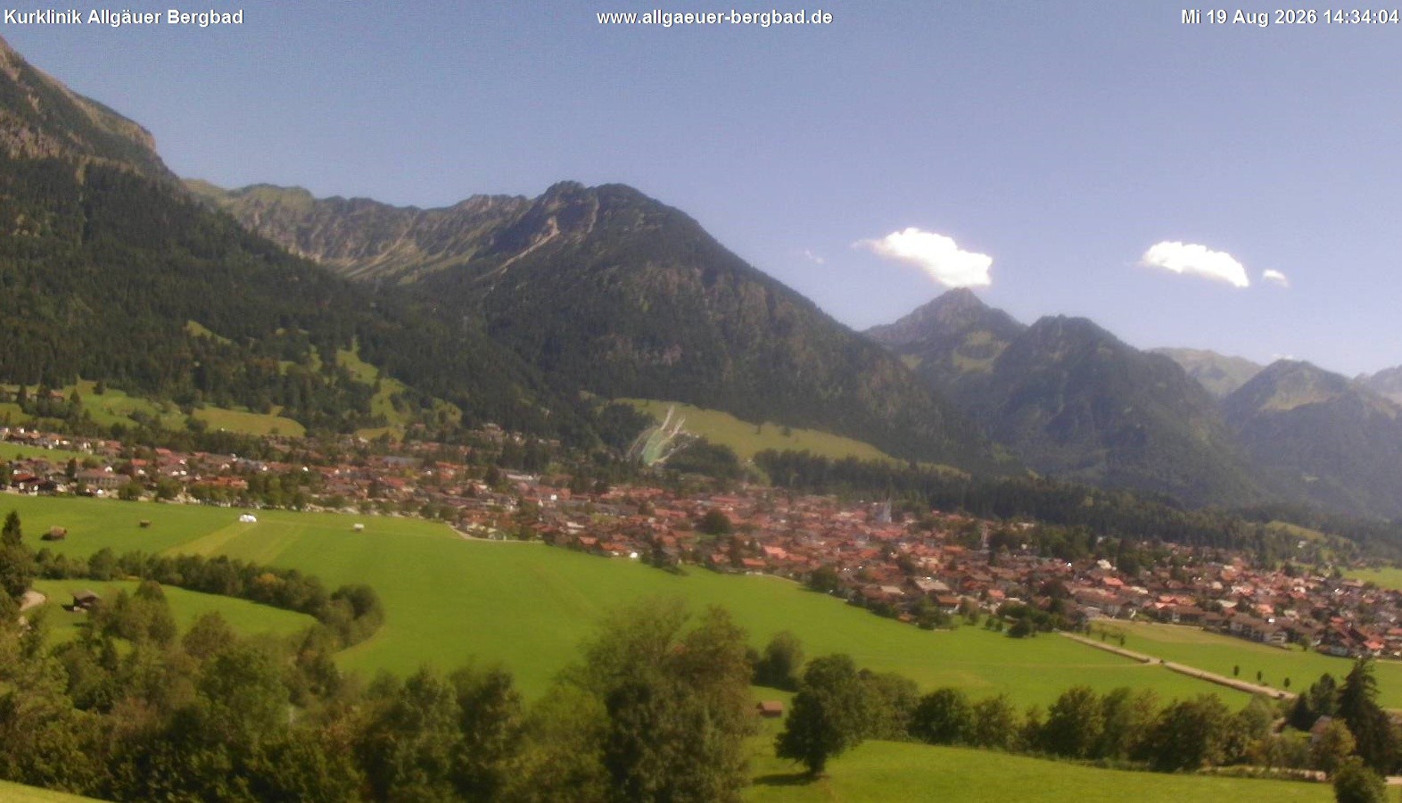 Archiv Foto Webcam Allgäuer Bergbad
