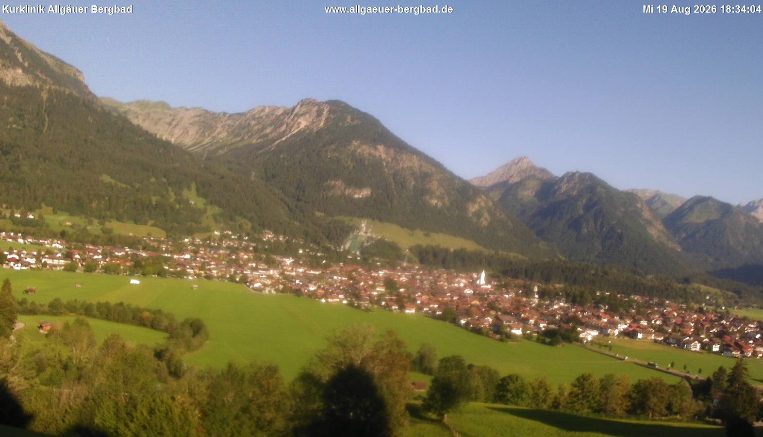 Archiv Foto Webcam Allgäuer Bergbad