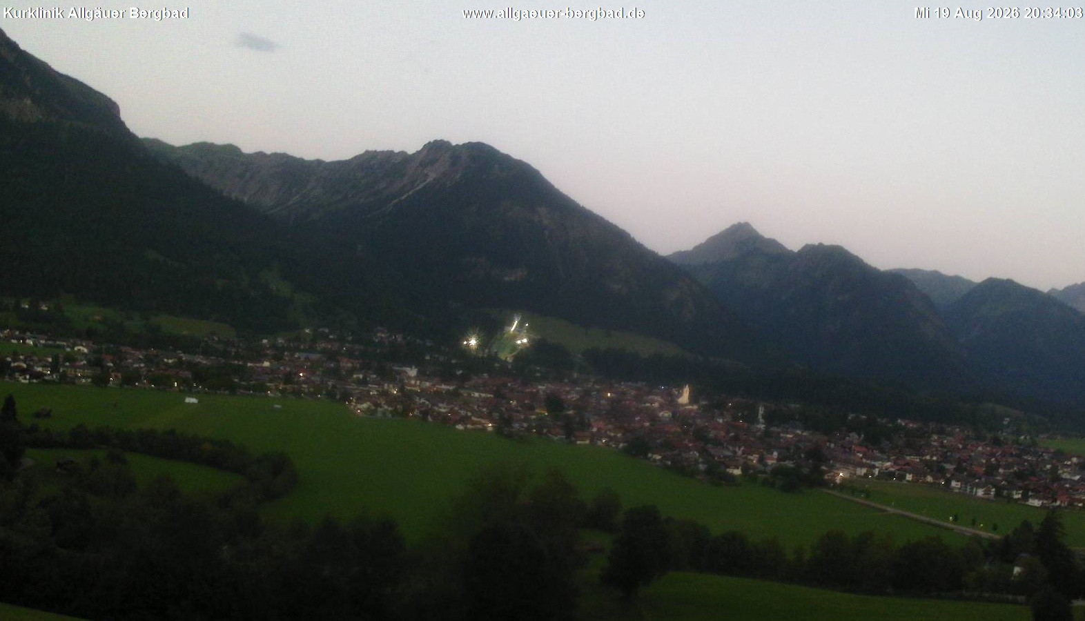 Archiv Foto Webcam Allgäuer Bergbad