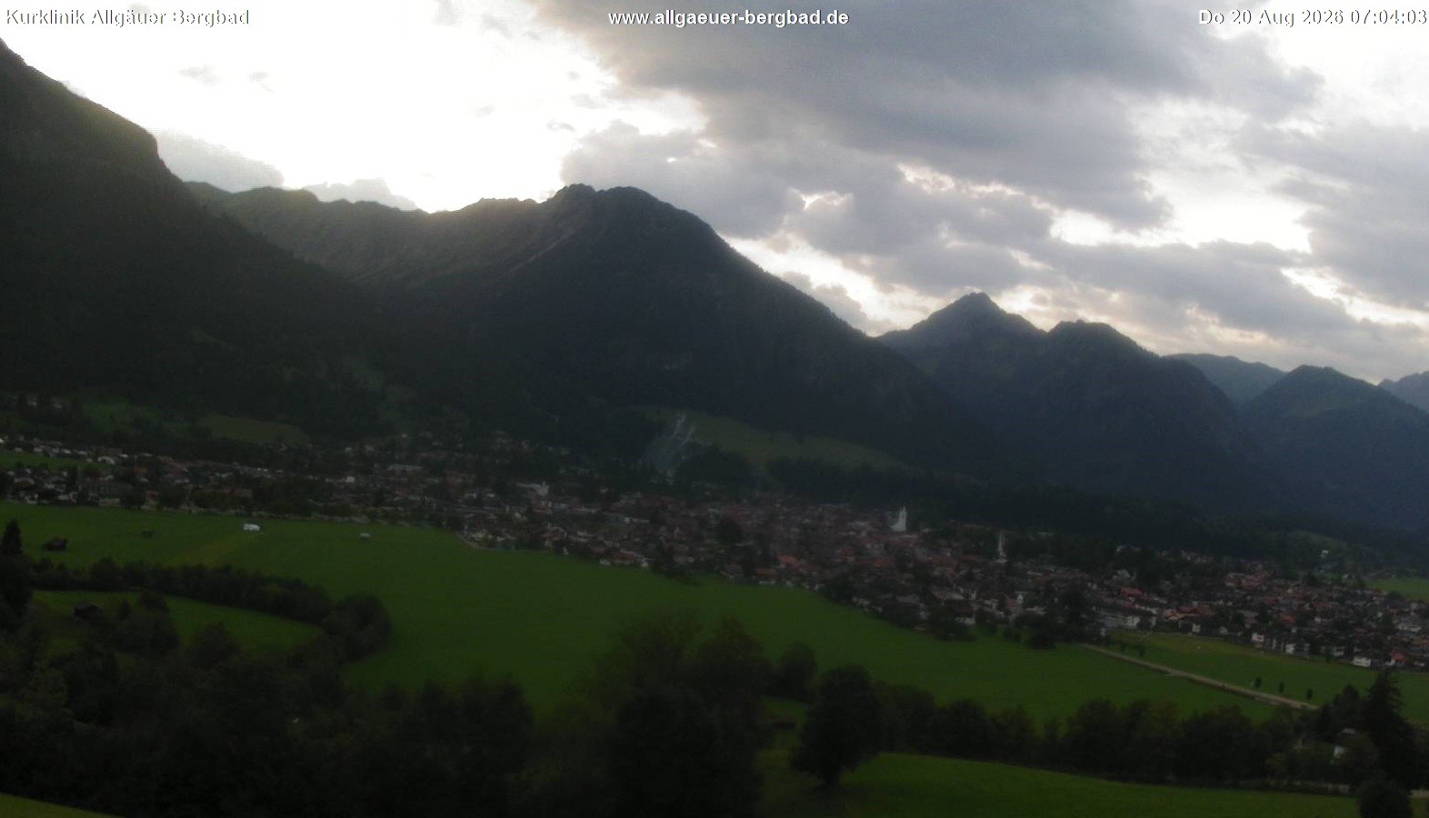 Archiv Foto Webcam Allgäuer Bergbad