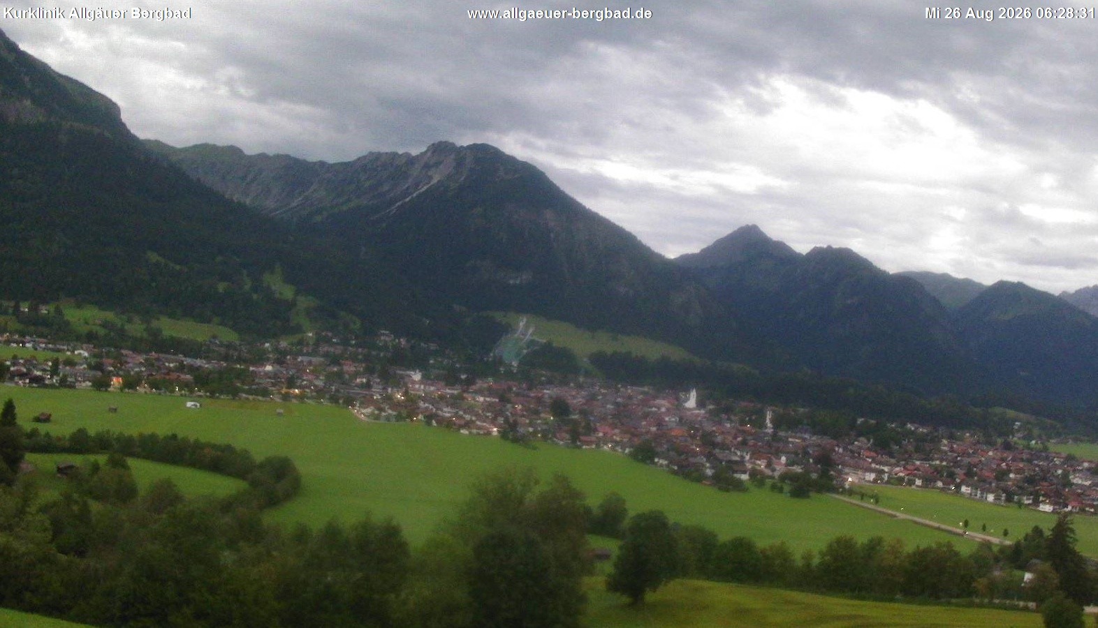 Archived image Webcam Oberstdorf Wellness Clinic