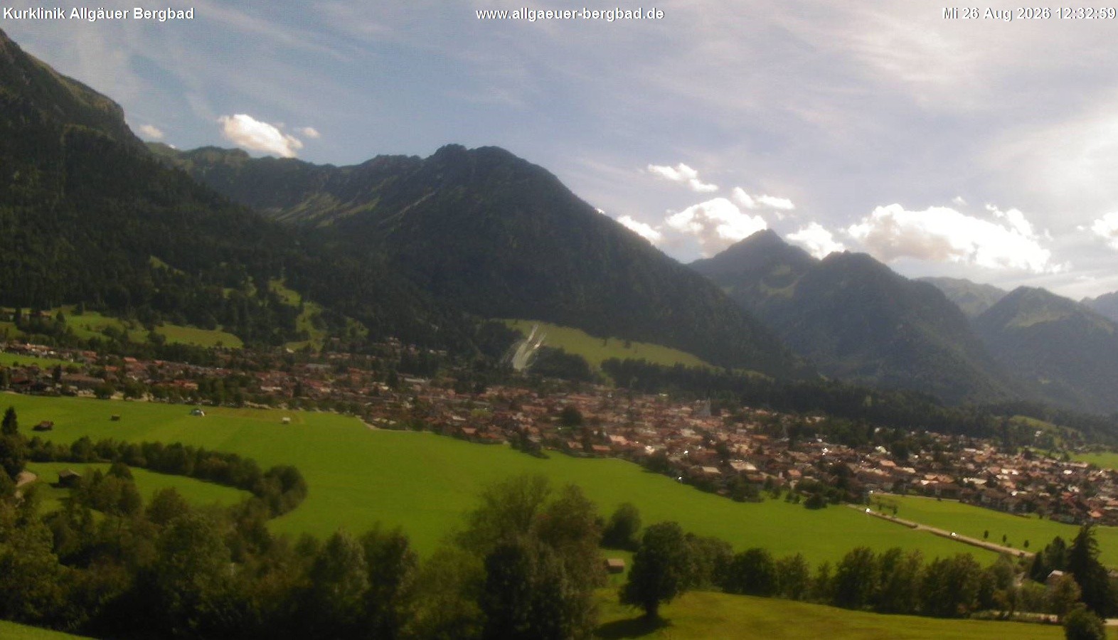 Archived image Webcam Oberstdorf Wellness Clinic