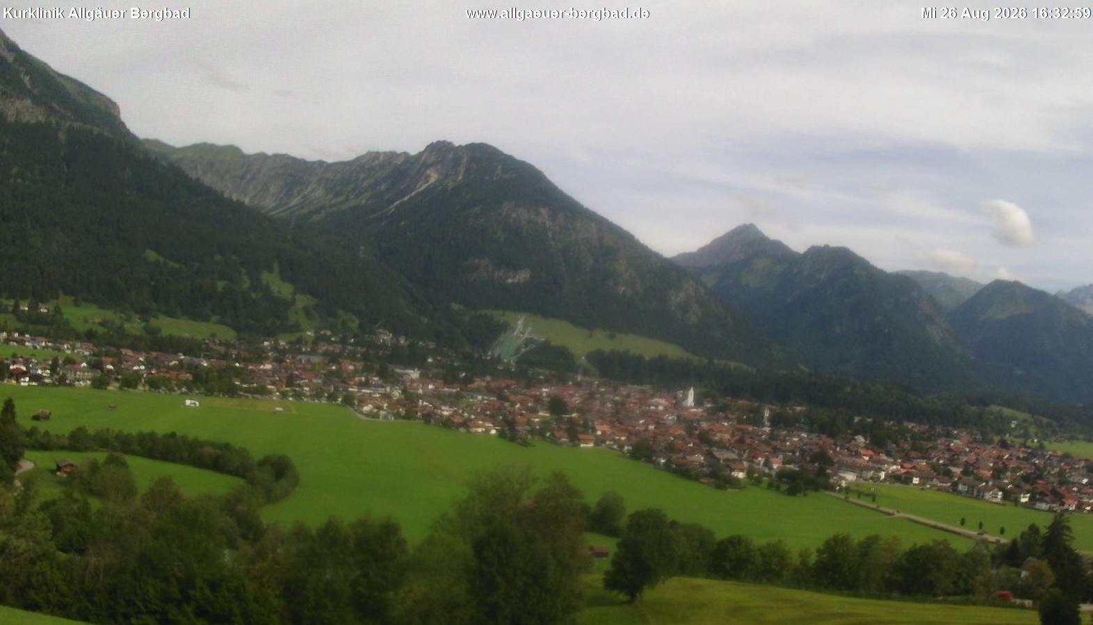 Archived image Webcam Oberstdorf Wellness Clinic
