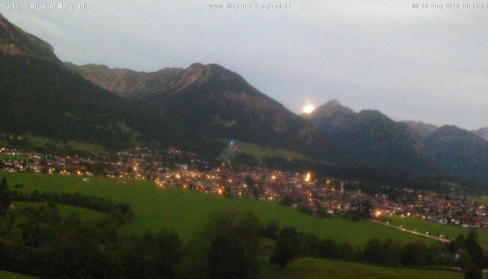 Archived image Webcam Oberstdorf Wellness Clinic