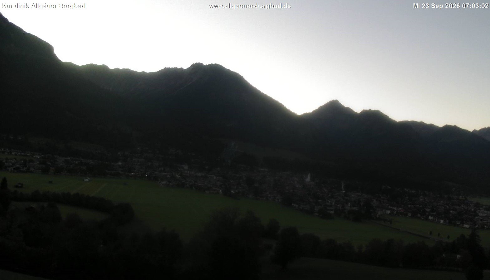 Archived image Webcam Oberstdorf Wellness Clinic