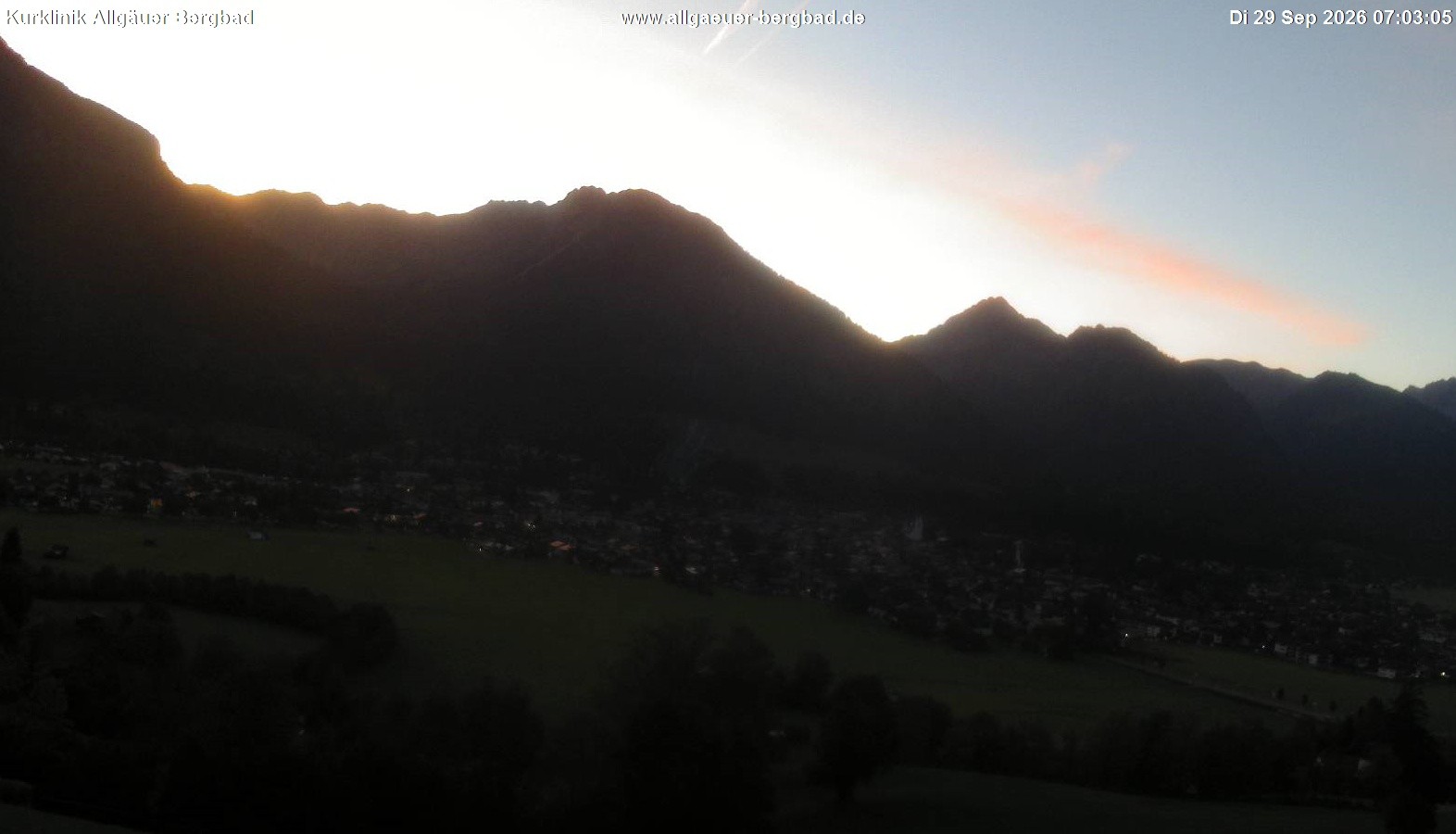 Archiv Foto Webcam Allgäuer Bergbad