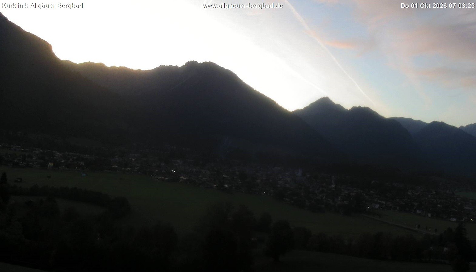 Archiv Foto Webcam Allgäuer Bergbad