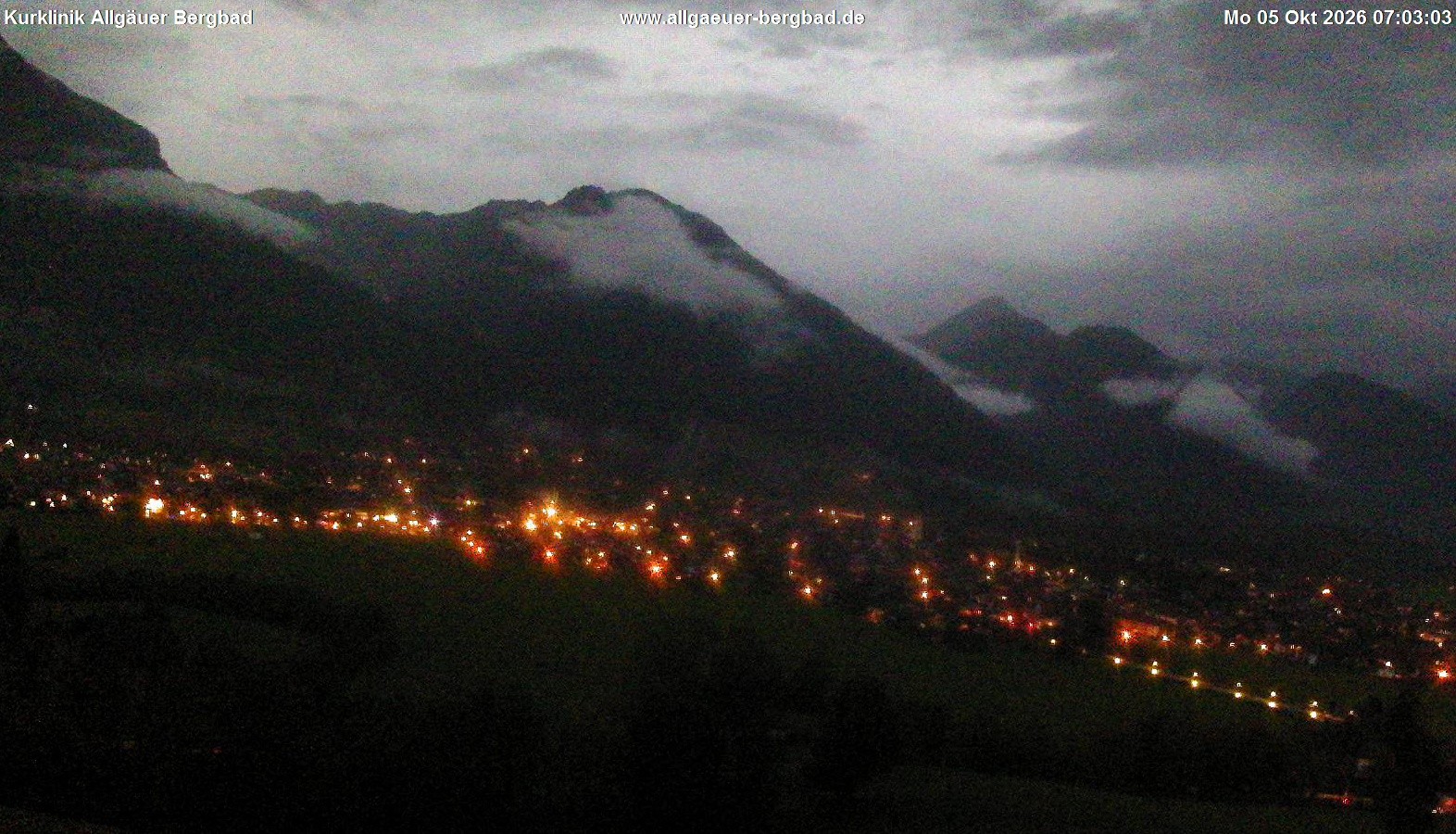 Archived image Webcam Oberstdorf Wellness Clinic