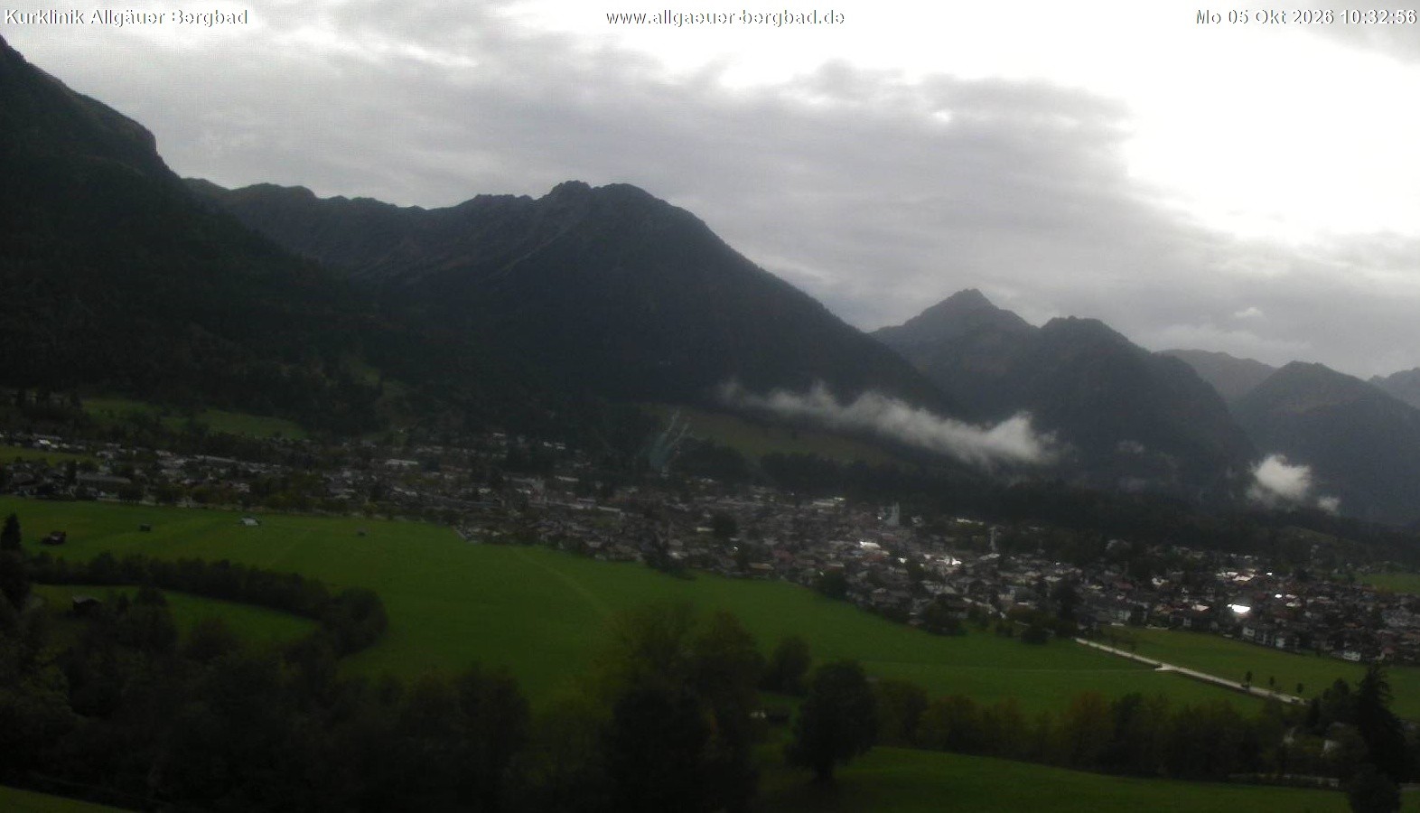 Archived image Webcam Oberstdorf Wellness Clinic
