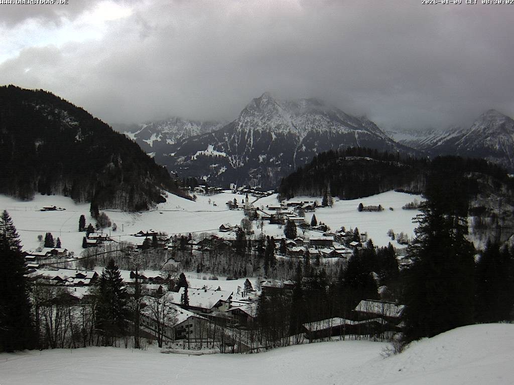 Archiv Foto Webcam Tiefenbach Oberstdorf