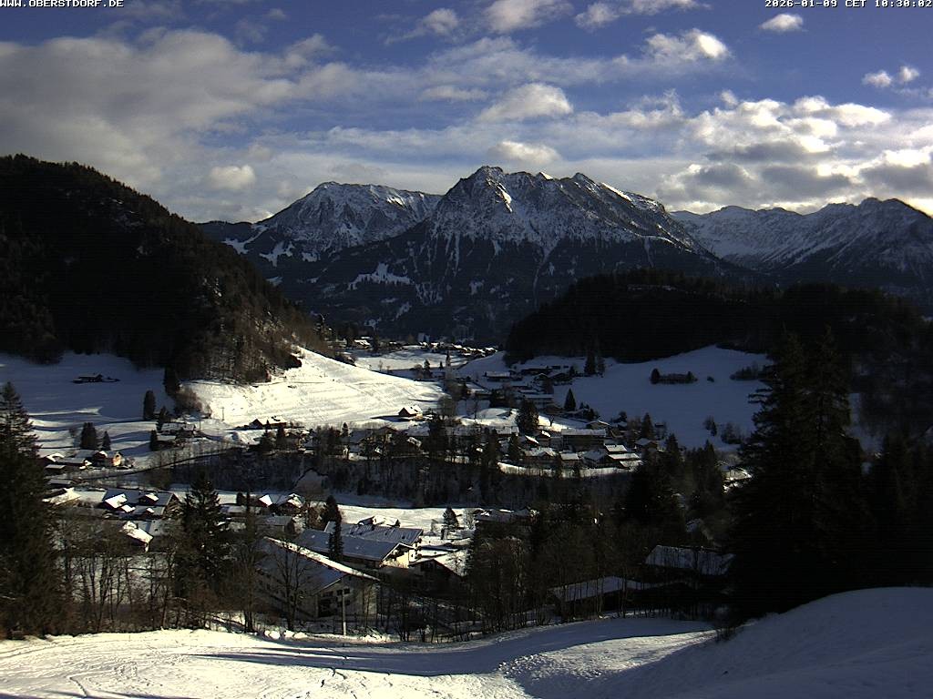 Archiv Foto Webcam Tiefenbach Oberstdorf