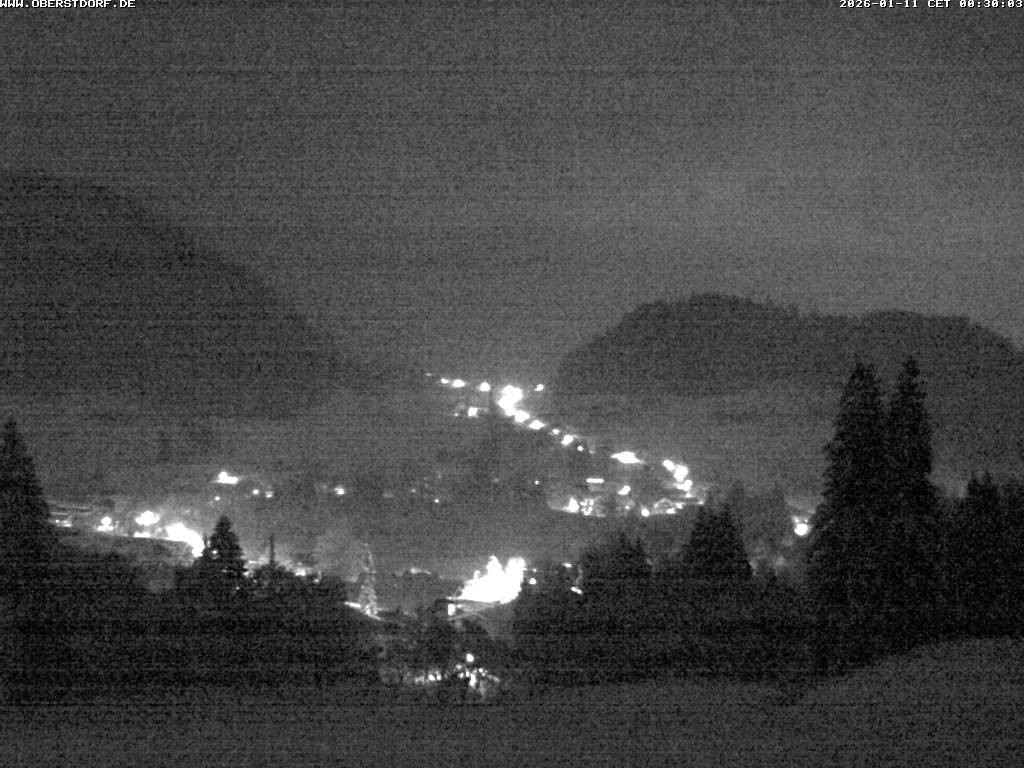 Archived image Webcam Nebelhorn and Rubihorn