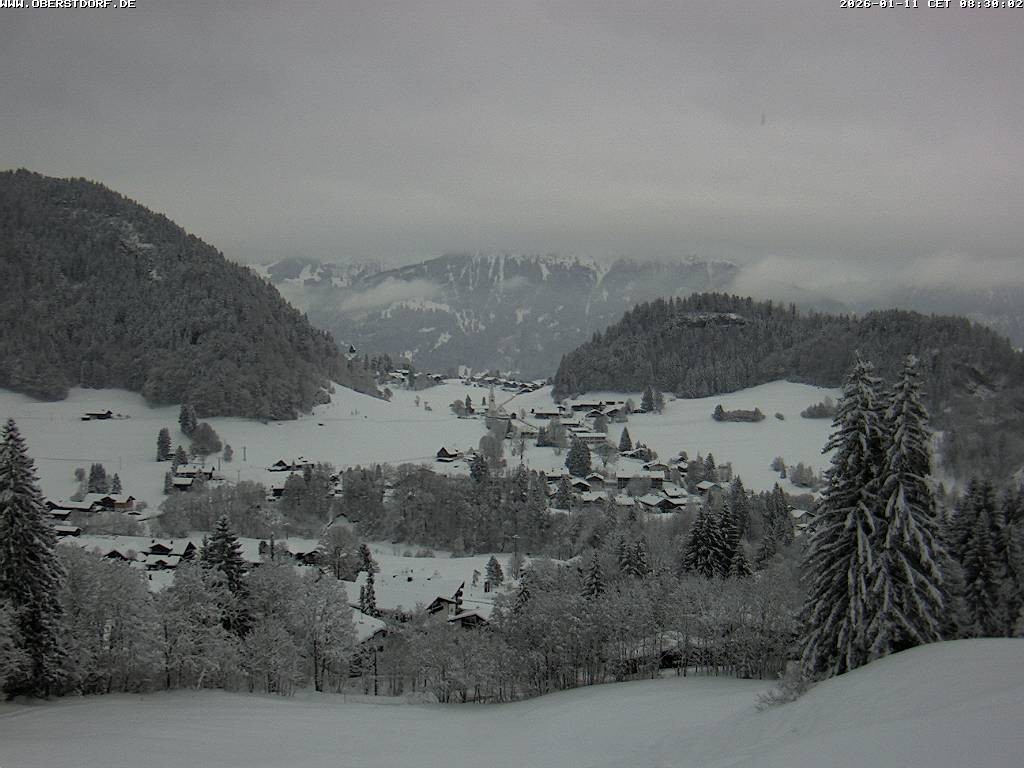 Archiv Foto Webcam Tiefenbach Oberstdorf