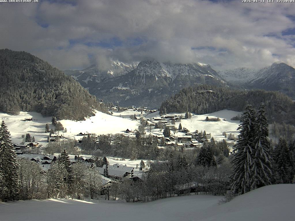 Archiv Foto Webcam Tiefenbach Oberstdorf