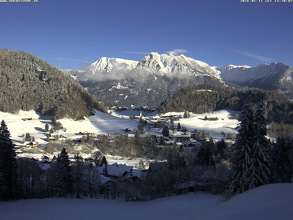 Archiv Foto Webcam Tiefenbach Oberstdorf