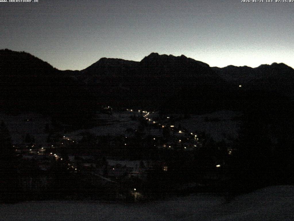 Archiv Foto Webcam Tiefenbach Oberstdorf