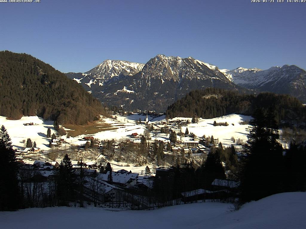 Archiv Foto Webcam Tiefenbach Oberstdorf