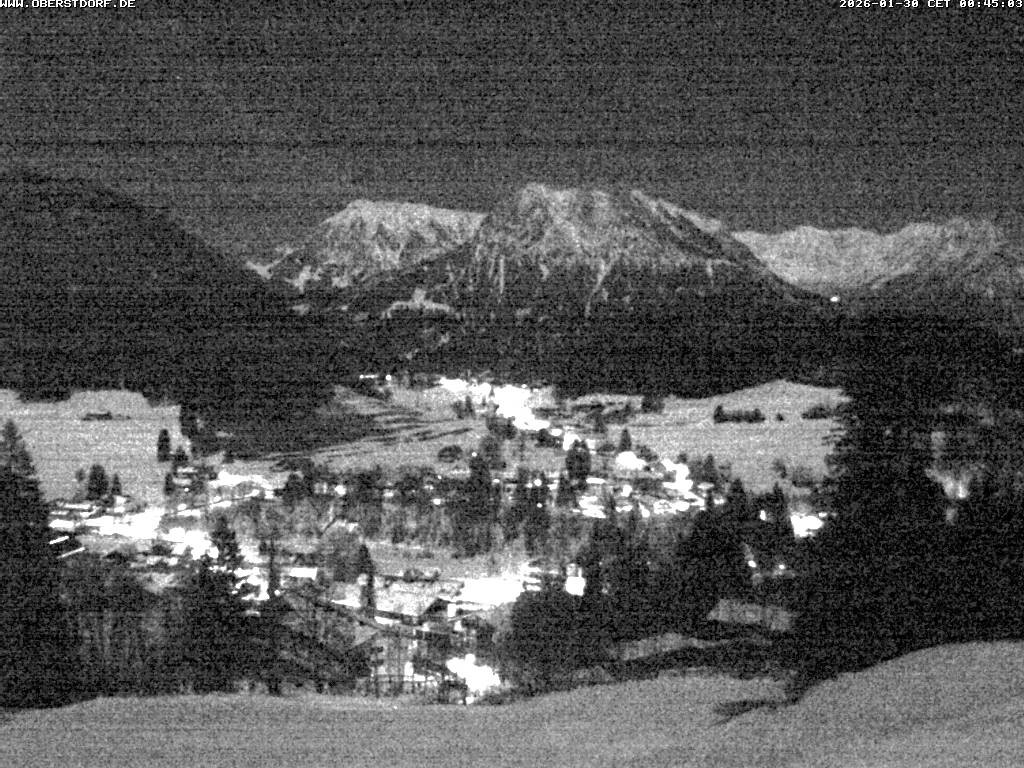 Archiv Foto Webcam Tiefenbach Oberstdorf
