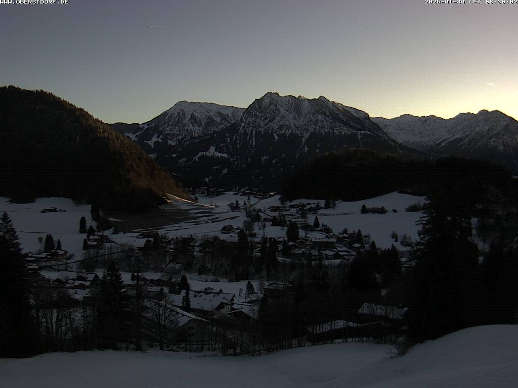 Archiv Foto Webcam Tiefenbach Oberstdorf