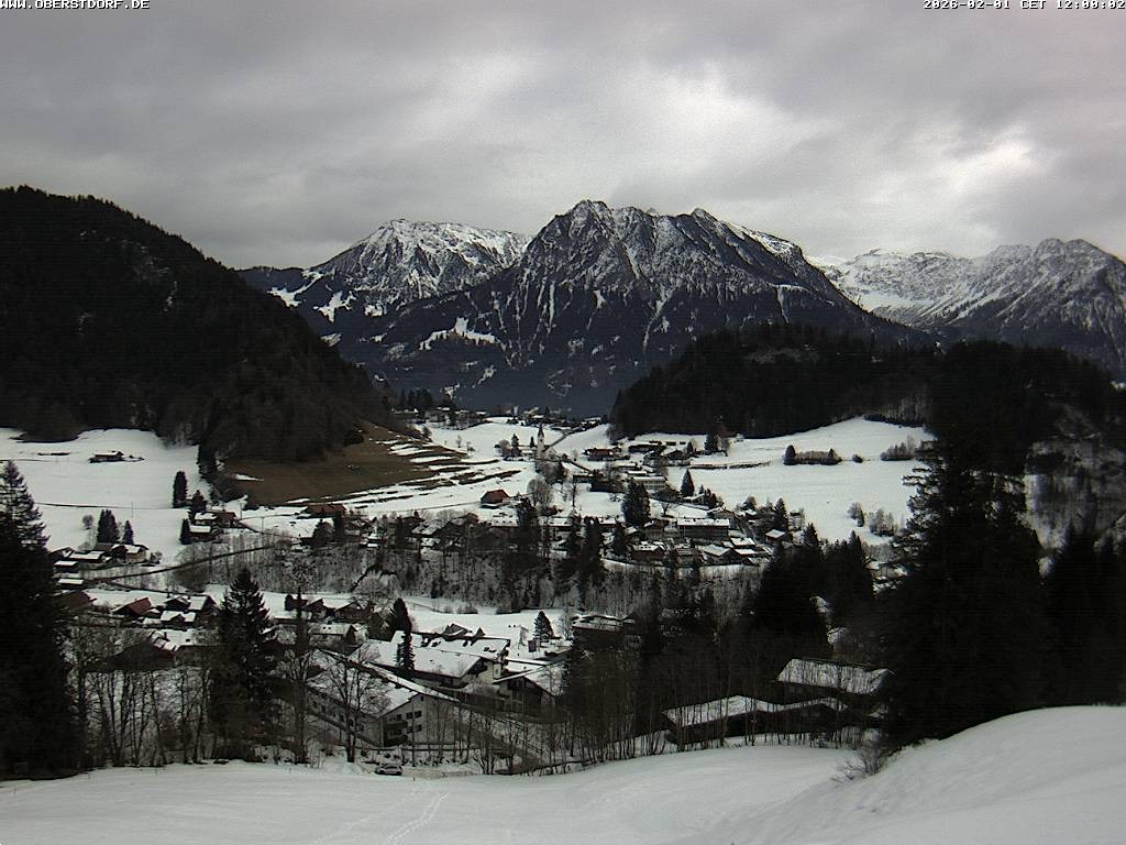 Archiv Foto Webcam Tiefenbach Oberstdorf