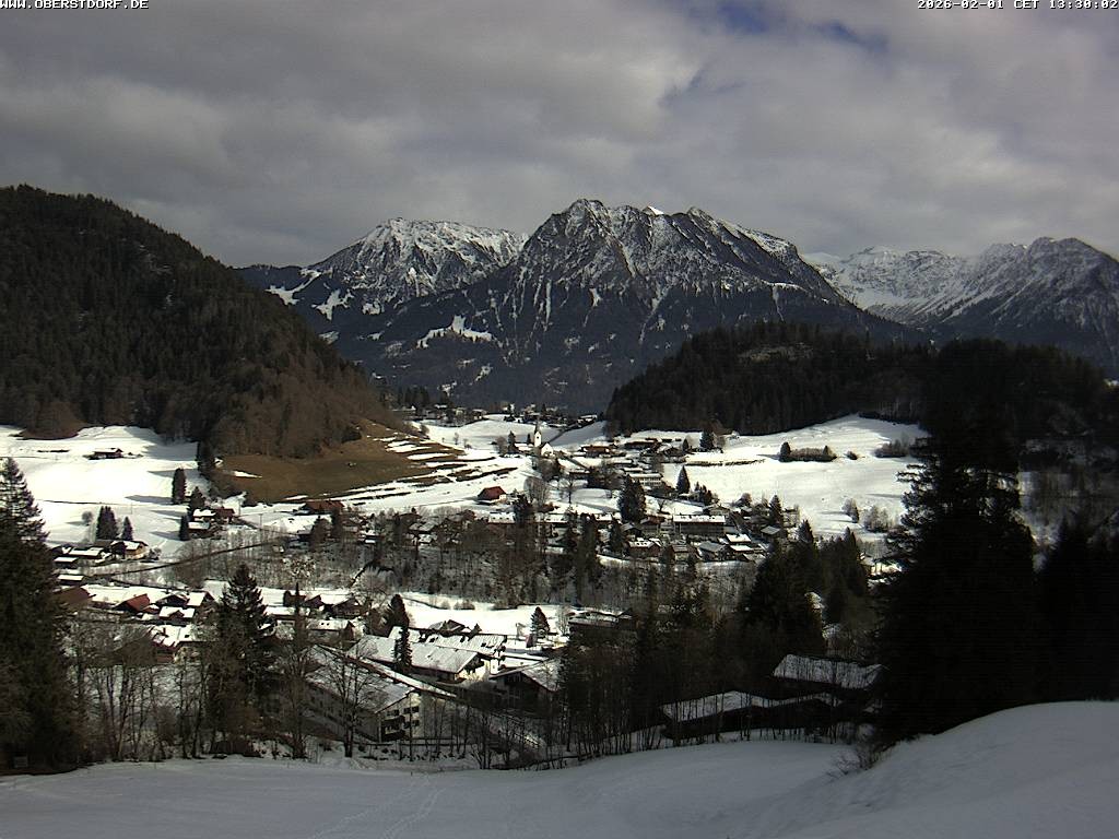 Archiv Foto Webcam Tiefenbach Oberstdorf