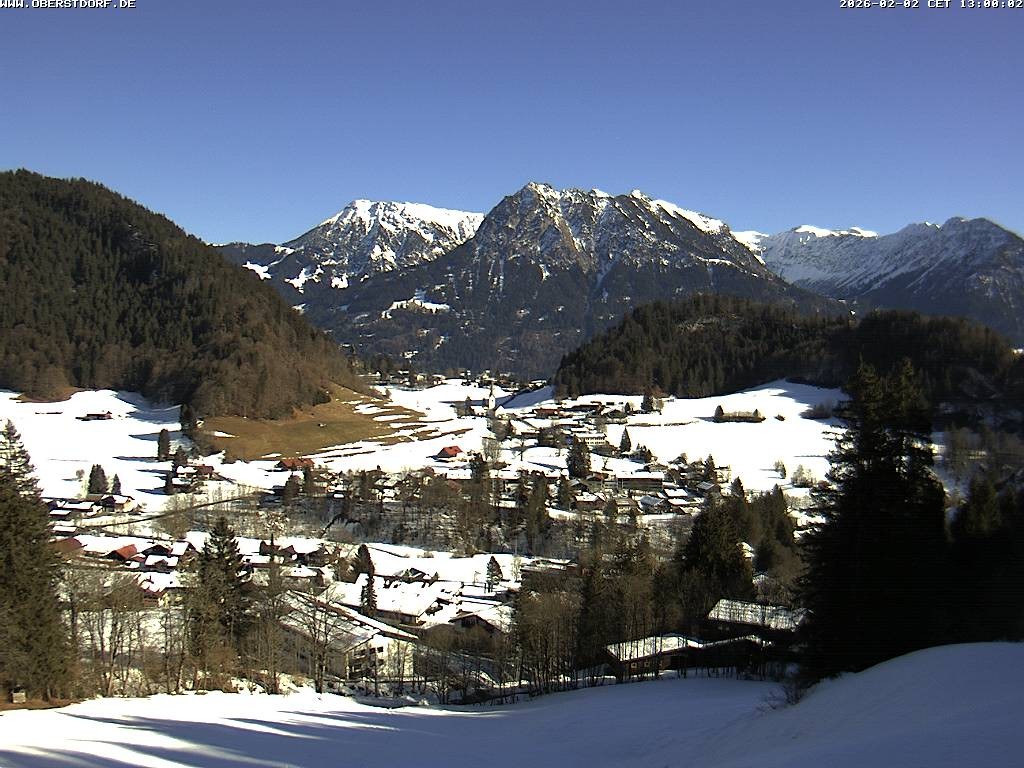 Archiv Foto Webcam Tiefenbach Oberstdorf