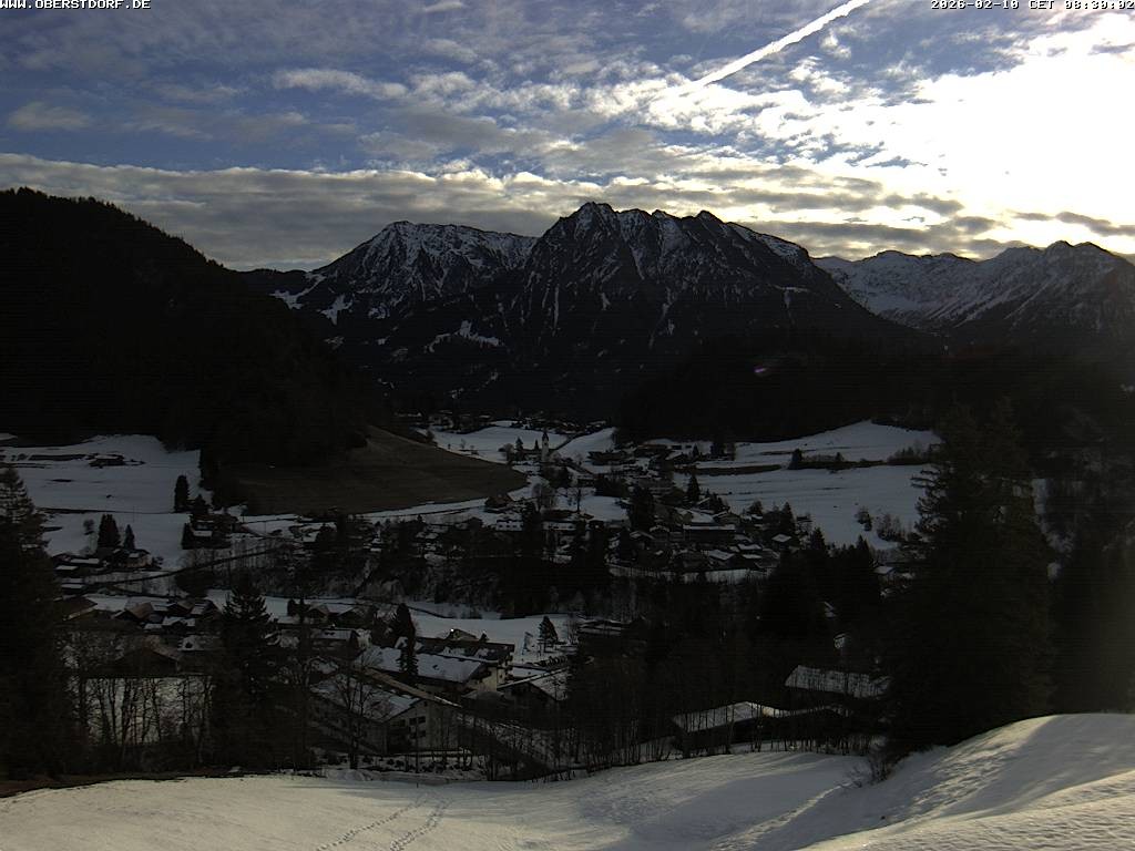 Archiv Foto Webcam Tiefenbach Oberstdorf