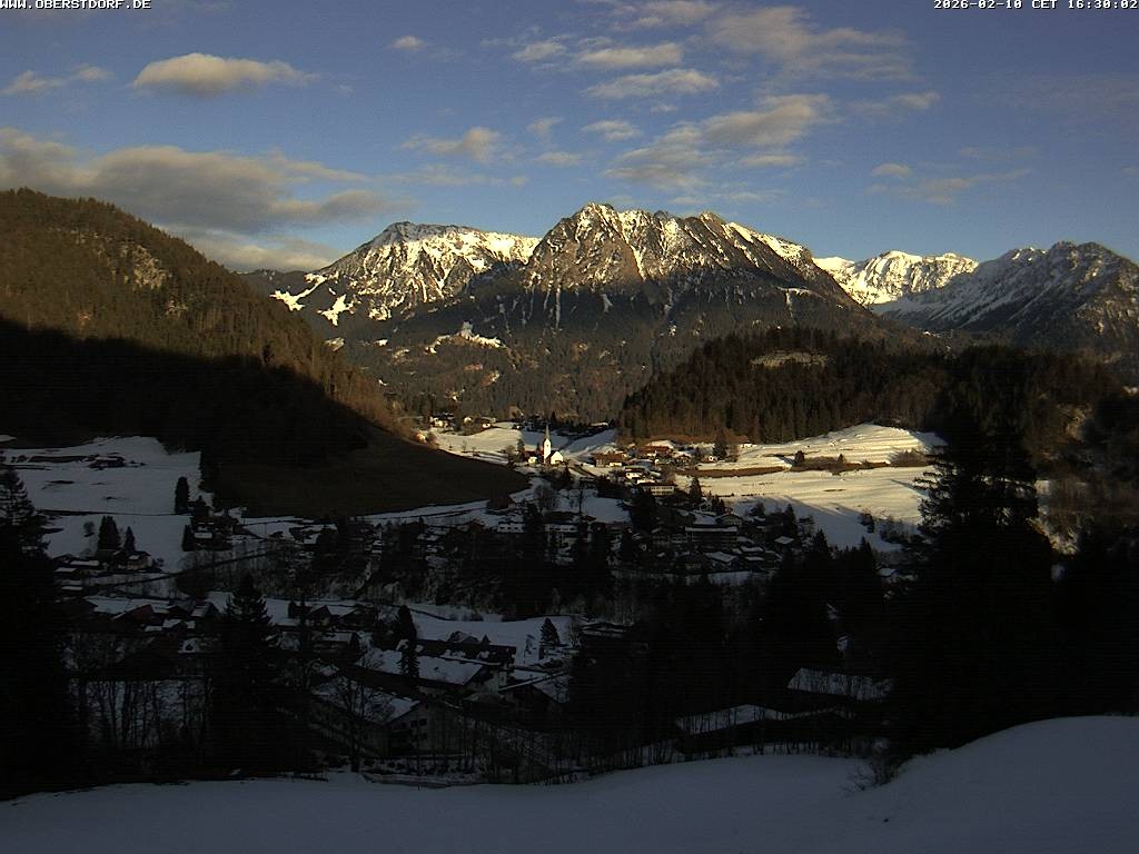 Archiv Foto Webcam Tiefenbach Oberstdorf