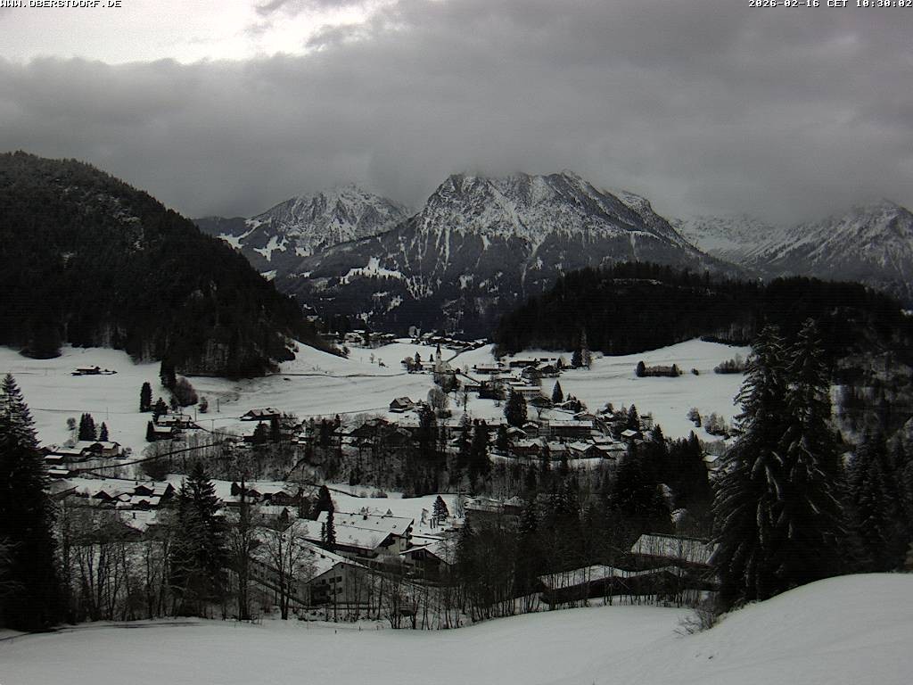 Archiv Foto Webcam Tiefenbach Oberstdorf