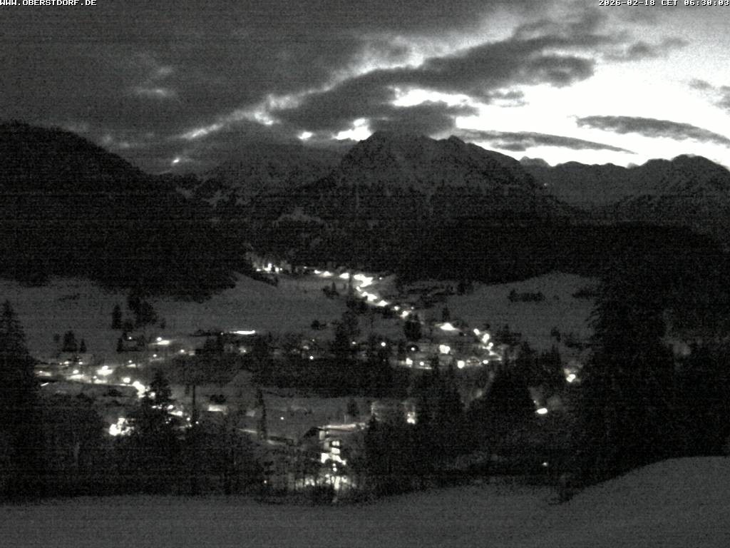 Archiv Foto Webcam Tiefenbach Oberstdorf