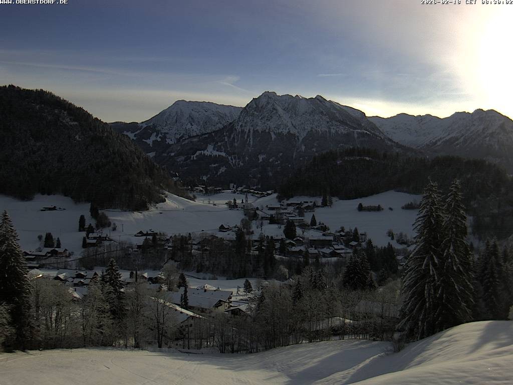 Archiv Foto Webcam Tiefenbach Oberstdorf