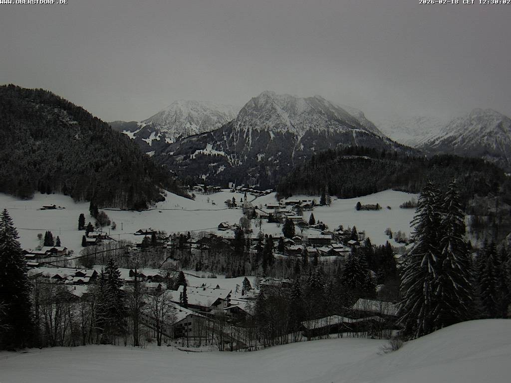 Archiv Foto Webcam Tiefenbach Oberstdorf