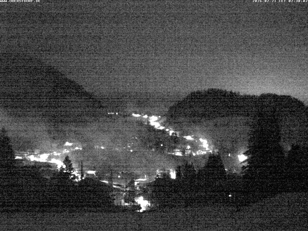 Archived image Webcam Nebelhorn and Rubihorn