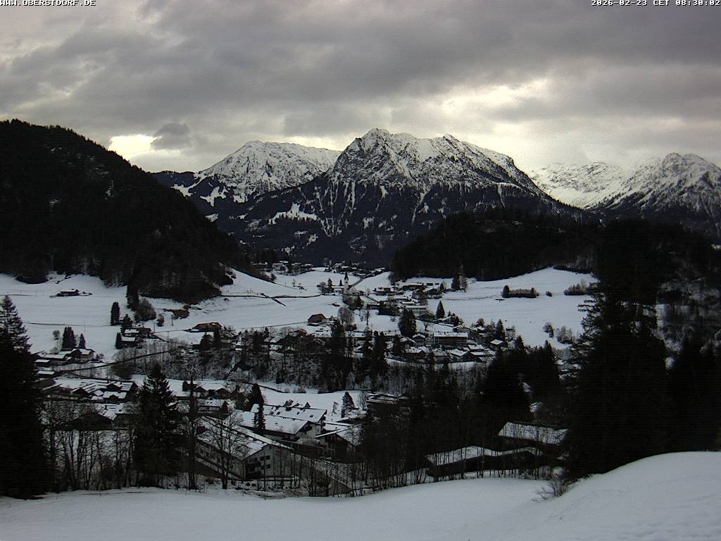 Archiv Foto Webcam Tiefenbach Oberstdorf