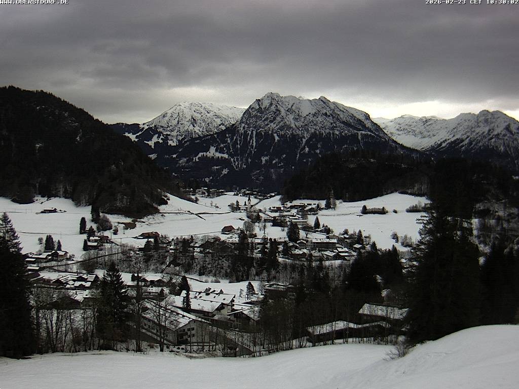 Archiv Foto Webcam Tiefenbach Oberstdorf